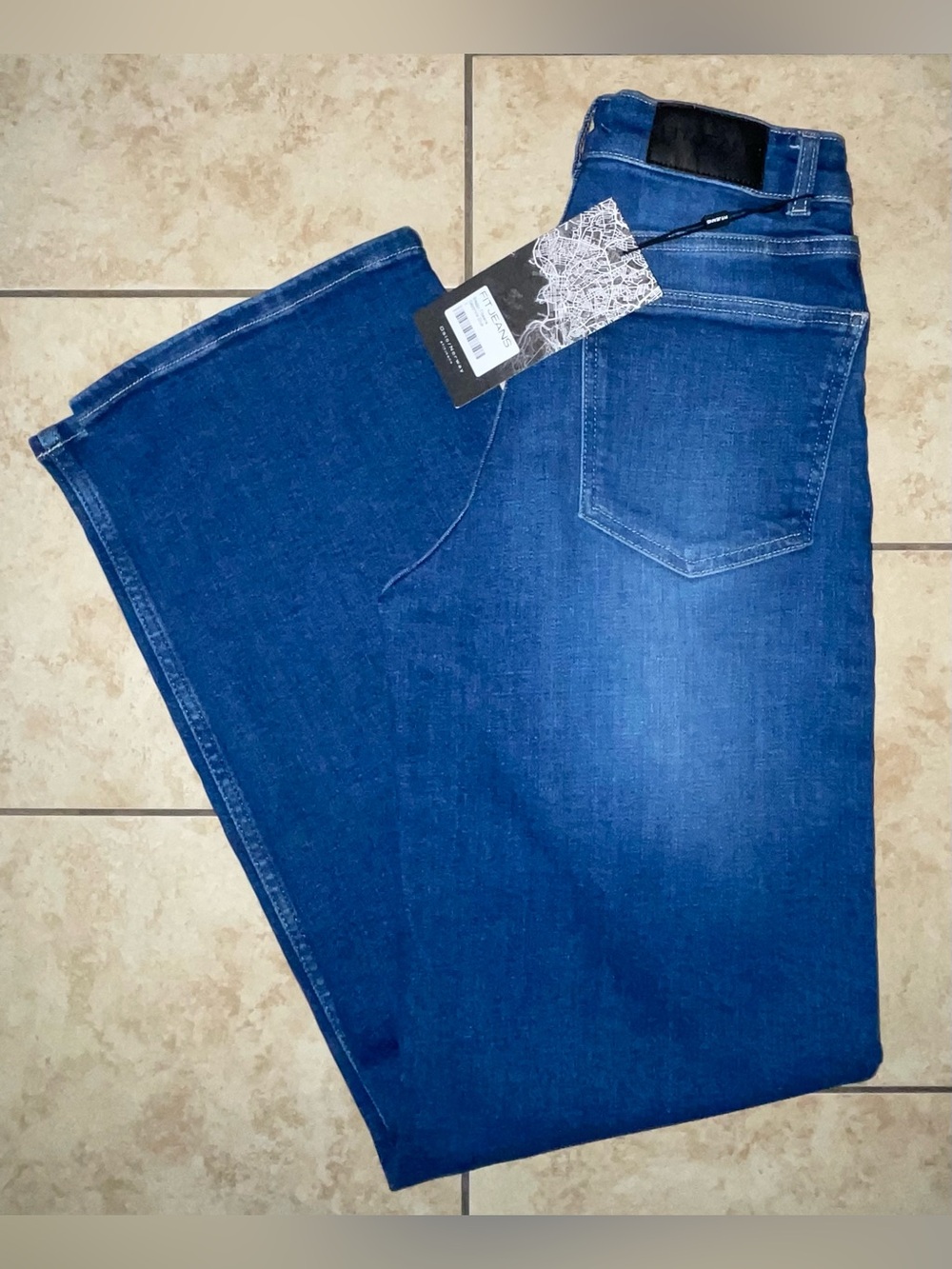 FIT JEANS Baggy Fitjeans Sapphire Blue Size S